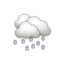 starker Regen